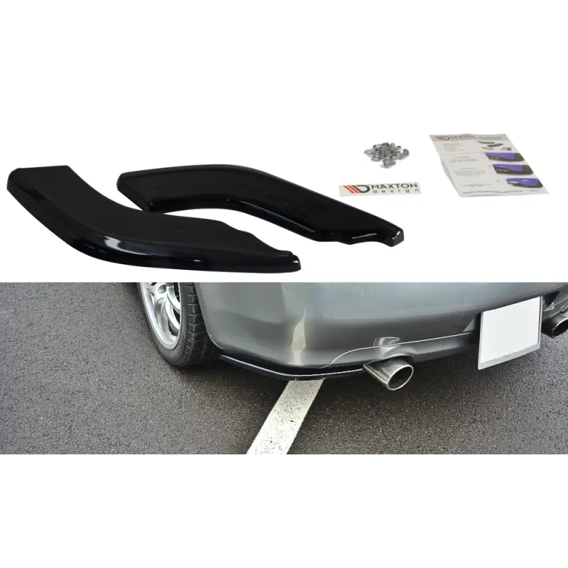 Must-Have LAME DU PARE-CHOCS ARRIERE INFINITI G35 COUPE - MAXTON DESIGN - FINITION NOIR BRILLANT