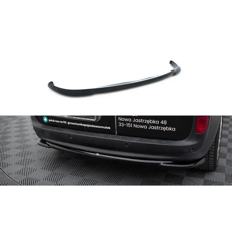 CENTRAL ARRIERE SPLITTER MERCEDES-BENZ CITAN MK1 - MAXTONDESIGN - FINITION: NOIR BRILLANT Super Prix