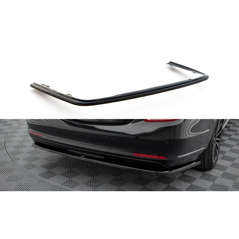 Meilleur Prix CENTRAL ARRIERE SPLITTER V.1 MERCEDES-BENZ S W222 - MAXTONDESIGN - FINITION: NOIR BRILLANT