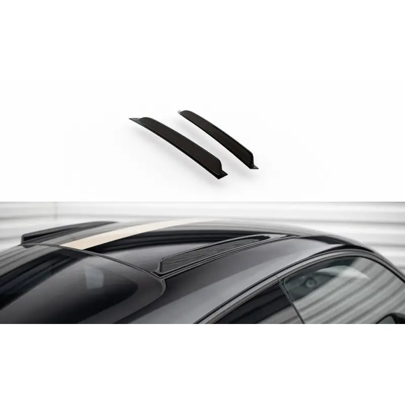 Solde SHORT ROOF RAILS PORSCHE 911 992 GT3 - MAXTONDESIGN - FINITION: NOIR BRILLANT