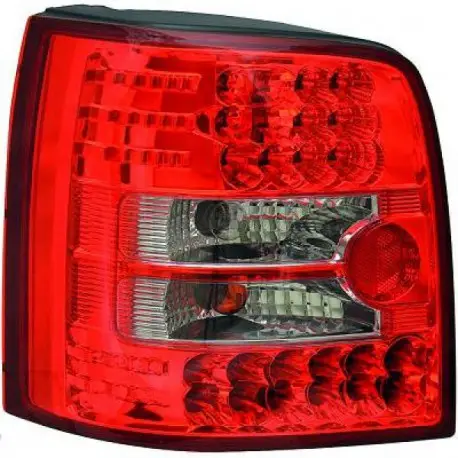 Expédition Rapide SET 2 FEUX ARRIERES DESIGN À LED ROUGE - BLANC VW PASSAT 3B BREAK - VARIANT (96-00)