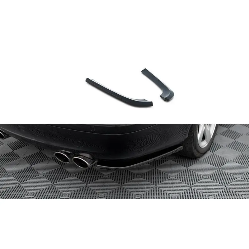 Commander Vite LAMES DE PARE-CHOCS ARRIERE LATERALES V.1 MERCEDES-BENZ CLK W209 - MAXTONDESIGN - FINITION: NOIR BRILLANT
