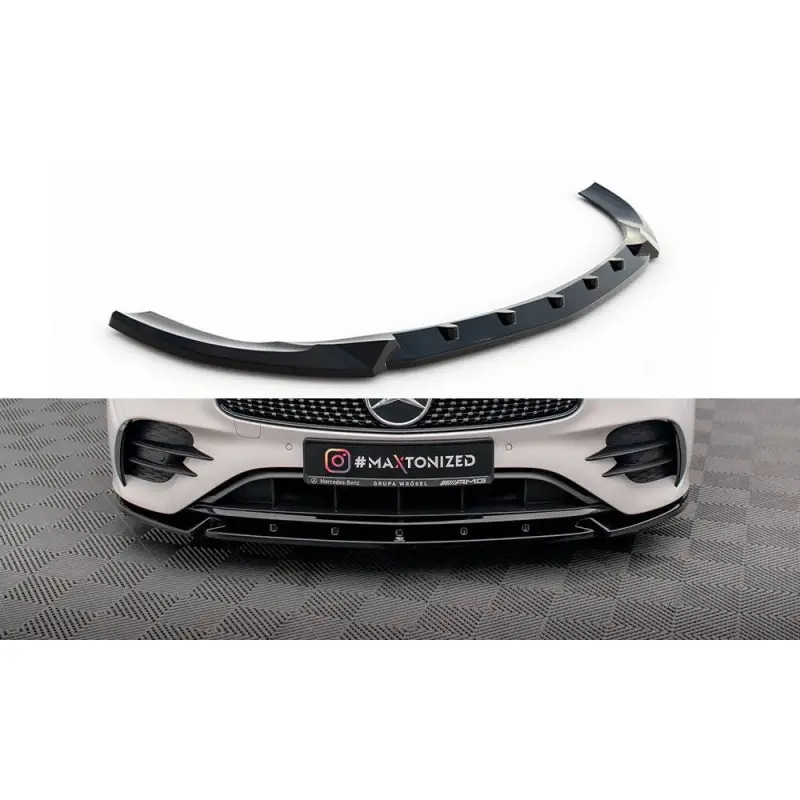 LAME DU PARE-CHOCS AVANT V.2 MERCEDES-BENZ E-CLASS W213 COUPE (C238) / CABRIOLET (A238) AMG-LINE / 53 AMG - MAXTONDESIGN - FINIT Bon Plan
