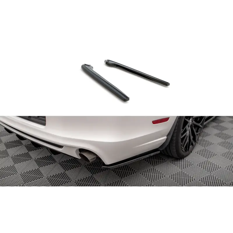LAMES DE PARE-CHOCS ARRIÈRE LATÉRALES FORD MUSTANG MK5 FACELIFT - MAXTONDESIGN - FINITION NOIR BRILLANT Réduction
