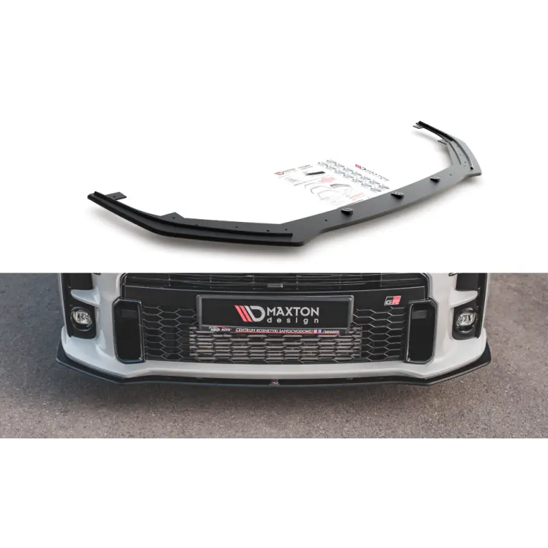 SPORT DURABILITE LAME DU PARE-CHOCS AVANT TOYOTA GR YARIS MK4 - MAXTONDESIGN Produit De Marque