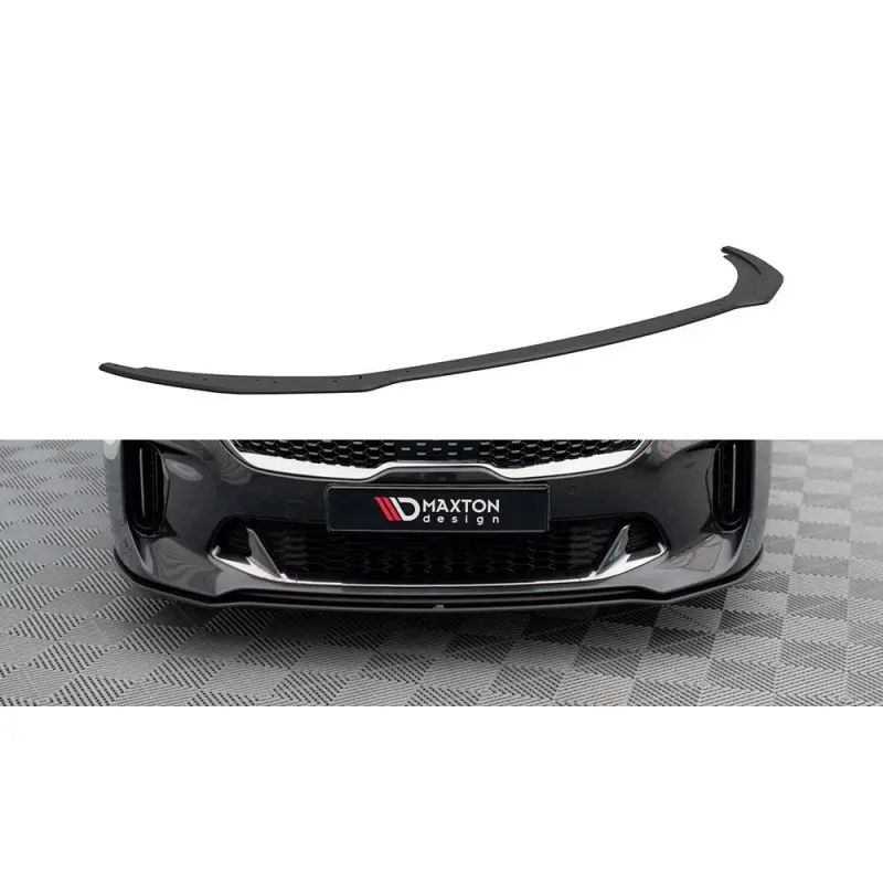 Commande En Gros STREET PRO LAME DU PARE-CHOCS AVANT KIA STINGER GT / GT-LINE MK1 - MAXTONDESIGN