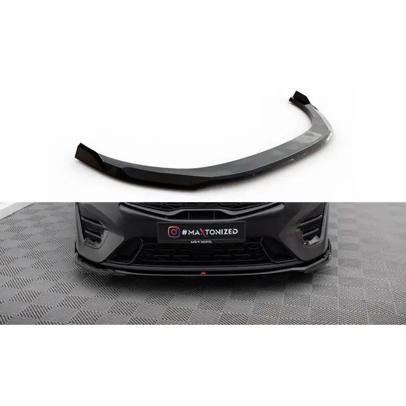 LAME DU PARE-CHOCS AVANT V.1 KIA PROCEED / CEED GT MK1 FACELIFT / MK3 FACELIFT - MAXTONDESIGN - FINITION NOIR BRILLANT Solde