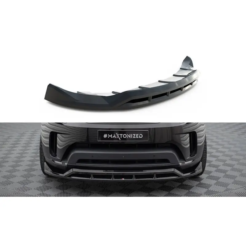 Achat Immédiat LAME DU PARE-CHOCS AVANT LAND ROVER DISCOVERY HSE MK5 - MAXTONDESIGN - FINITION: NOIR BRILLANT