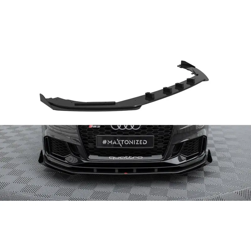 STREET PRO LAME DU PARE-CHOCS AVANTV.1 + FLAPS AUDI RS3 SEDAN 8V FACELIFT - MAXTONDESIGN Expédié Aujourd’hui