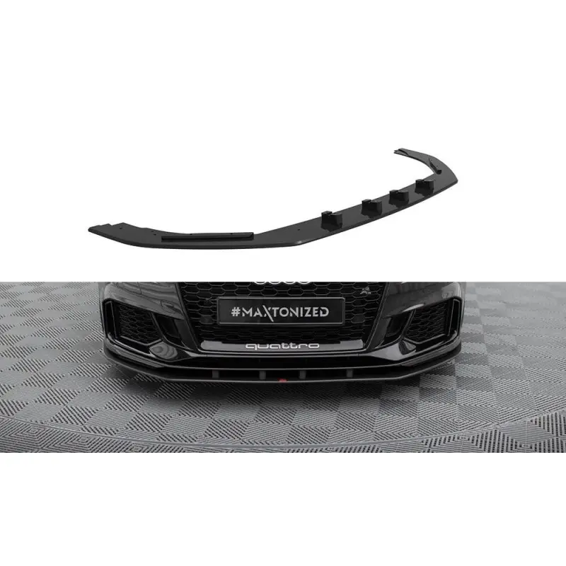 Nouvel Arrivage STREET PRO LAME DU PARE-CHOCS AVANT AUDI RS3 SEDAN 8V FACELIFT - MAXTONDESIGN