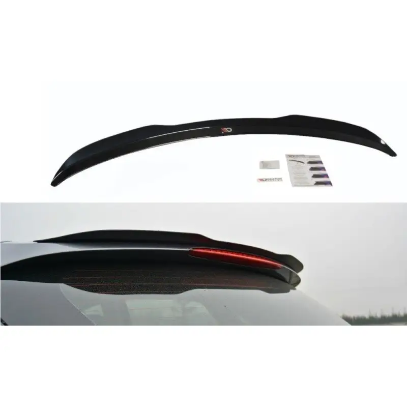 Super Prix SPOILER CAP HYUNDAI I30 MK.2 - MAXTON DESIGN - FINITION NOIR BRILLANT