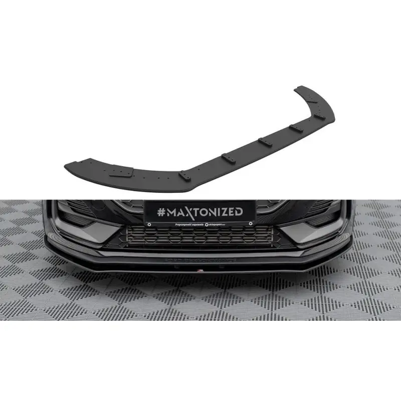STREET PRO LAME DU PARE-CHOCS AVANT FORD FIESTA ST MK8 FACELIFT - MAXTONDESIGN Prix Choc