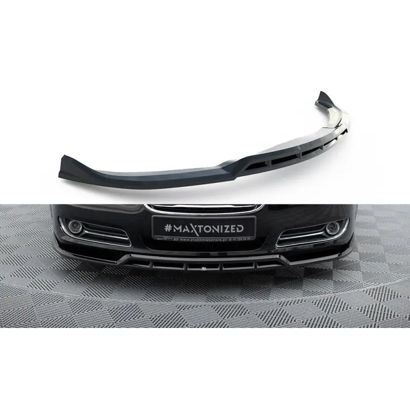 LAME DU PARE-CHOCS AVANT CHRYSLER 300 MK2 - MAXTONDESIGN - FINITION NOIR BRILLANT Acheter En Ligne