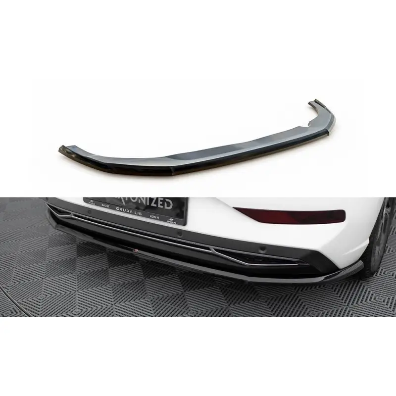 CENTRAL ARRIERE SPLITTER HYUNDAI I30 MK3 FACELIFT - MAXTONDESIGN - FINITION: NOIR BRILLANT Commander Maintenant