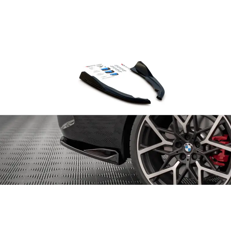 Super Prix LAMES DE PARE-CHOCS ARRIÈRE LATÉRALES V.2 BMW 4 M-PACK G22-G23(21-22) PACK M - MAXTON DESIGN - FINITION NOIR BRILLANT