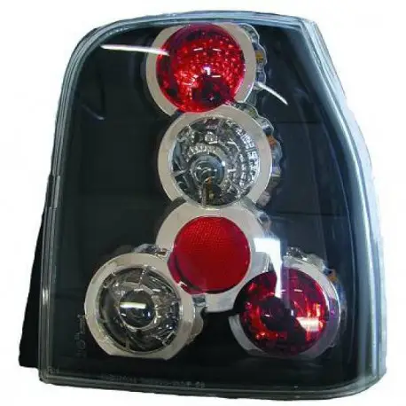 Produit De Marque SET 2 FEUX ARRIERES DESIGN - FOND NOIR VW LUPO (98-05) - MOD1