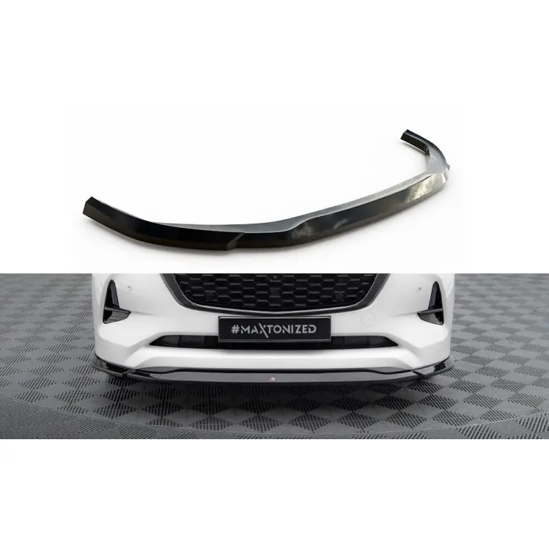 Produit De Marque LAME DU PARE-CHOCS AVANT V.2 MAZDA CX-60 MK1 - MAXTONDESIGN - FINITION: NOIR BRILLANT