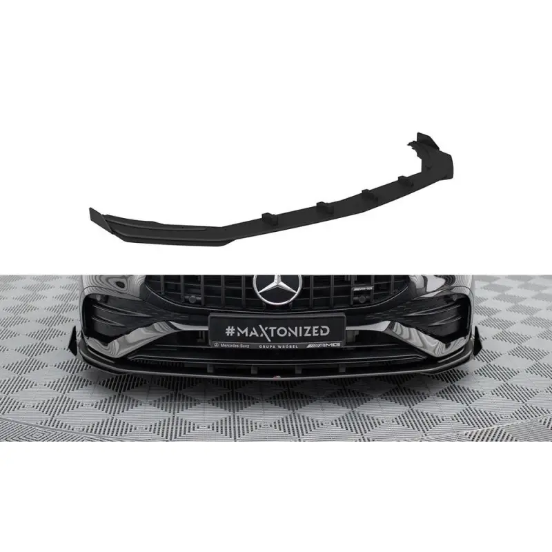 STREET PRO LAME DU PARE-CHOCS AVANT+ FLAPS MERCEDES-AMG A35 W177 FACELIFT - MAXTONDESIGN Prix Bas