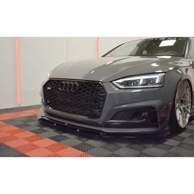 LAME DU PARE-CHOCS AVANT AUDI S5 - A5 S-LINE F5 COUPE - SPORTBACK - MAXTON DESIGN Offre Spéciale