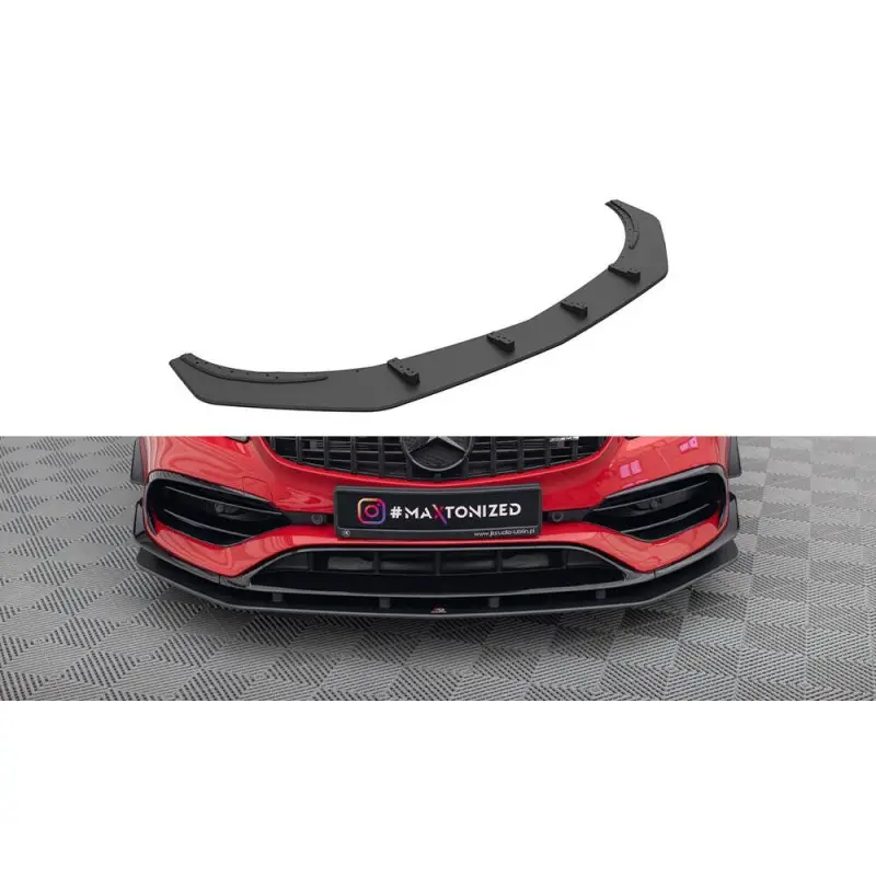 STREET PRO LAME DU PARE-CHOCS AVANT MERCEDES-BENZ A 45 AMG AERO W176 FACELIFT - MAXTONDESIGN Remise