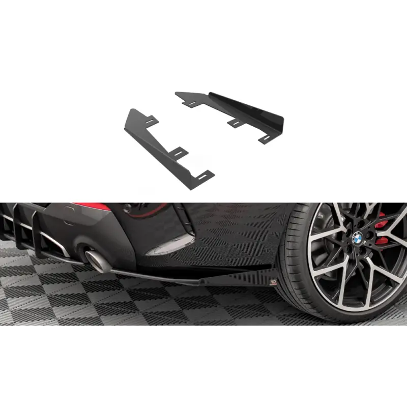 REAR SIDE FLAPS BMW 4 M-PACK G22-G23(21-22) PACK M - MAXTON DESIGN Offre Du Jour