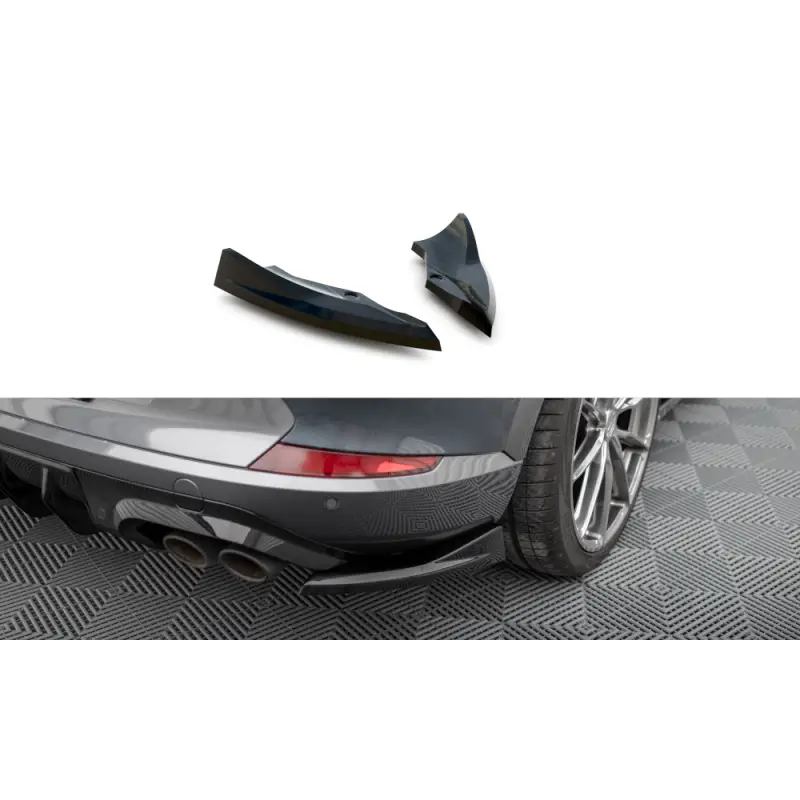 LAMES DE PARE-CHOCS ARRIERE LATERALES V.3 CUPRA FORMENTOR MK1 - MAXTONDESIGN - FINITION: NOIR BRILLANT Produit De Marque