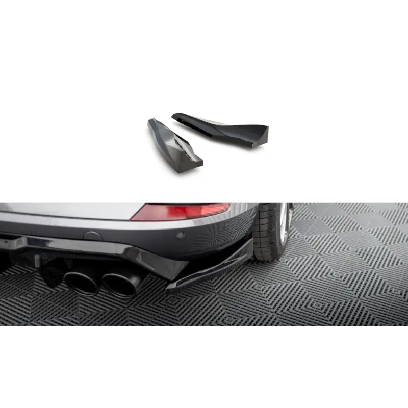 Achetez Aujourd’hui LAMES DE PARE-CHOCS ARRIERE LATERALES V.4 CUPRA FORMENTOR MK1 - MAXTONDESIGN - FINITION: NOIR BRILLANT