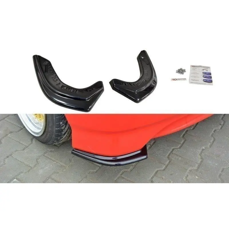 Vente Flash LAME DU PARE CHOCS ARRIERE HONDA JAZZ MK1 - MAXTON DESIGN - FINITION NOIR BRILLANT