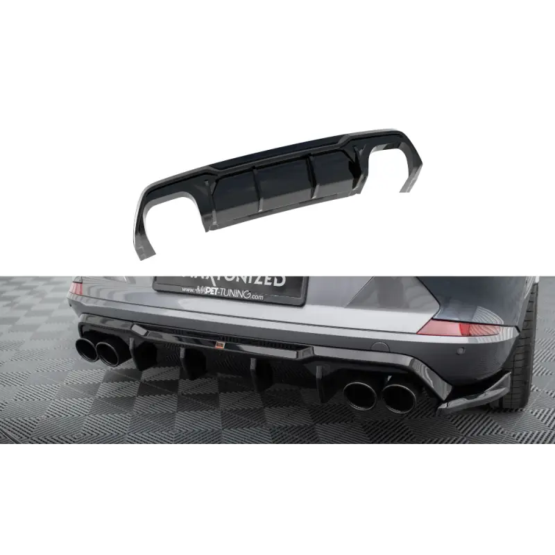 RAJOUT DU PARE-CHOCS ARRIERE V.3 CUPRA FORMENTOR VZ MK1 - MAXTONDESIGN - FINITION: NOIR BRILLANT Quantité Limitée