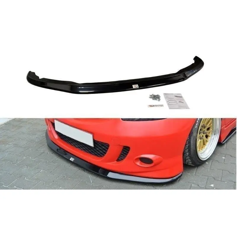 Offre Exclusive LAME DE PARE-CHOCS AVANT V.1 HONDA JAZZ MK1 - MAXTON DESIGN - FINITION NOIR BRILLANT