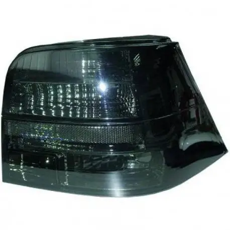 SET 2 FEUX ARRIERES DESIGN NOIR VW GOLF 4 - IV (97-03) - MOD2 Commande En Gros