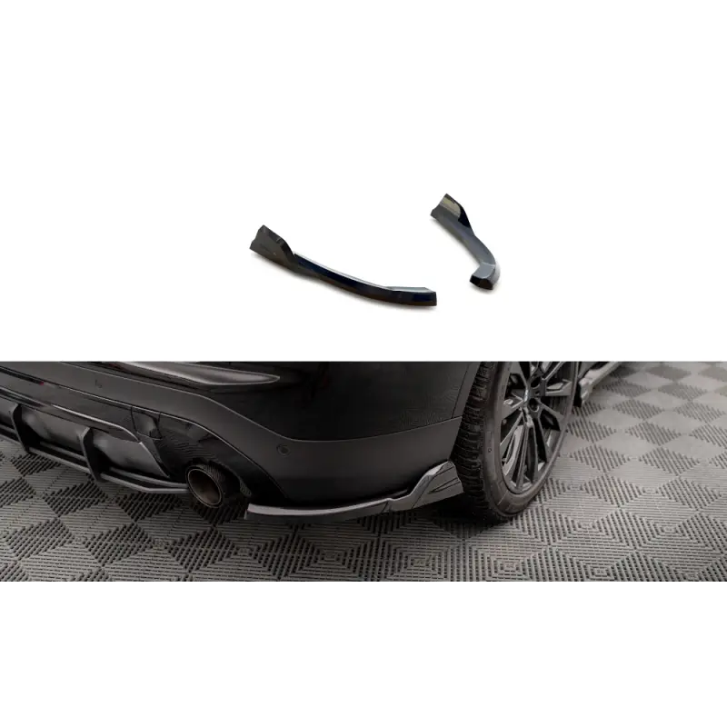 Solde LAMES DE PARE-CHOCS ARRIERE LATERALES BMW X3 G01 - MAXTONDESIGN - FINITION: NOIR BRILLANT