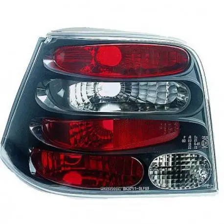 SET DE 2 FEUX ARRIERES DESIGN NOIR VW GOLF 4 (97-03) Jusqu’à Épuisement Des Stocks