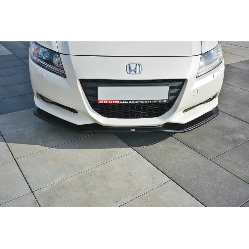 Commande En Gros LAME DU PARE-CHOCS AVANT - SPLITTER V.1 HONDA CR-Z- MAXTON DESIGN - FINITION NOIR BRILLANT