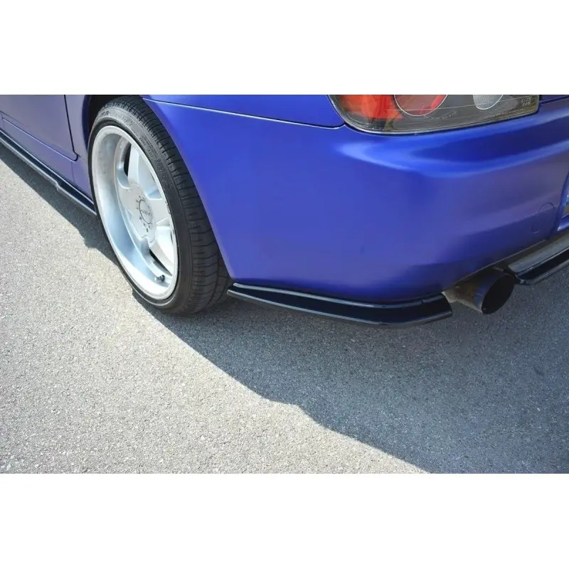 Satisfait Ou Remboursé LAME DU PARE CHOCS ARRIERE HONDA S2000 - MAXTON DESIGN - FINITION NOIR BRILLANT