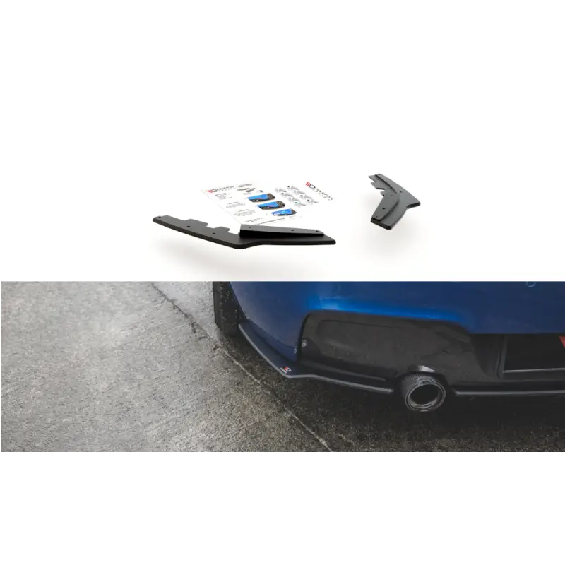 SPORT DURABILITÉ LAME DU PARE CHOCS ARRIERE POUR BMW SERIE 1 F20 F21 (11-15) PACK M - MAXTON DESIGN Offre Limitée
