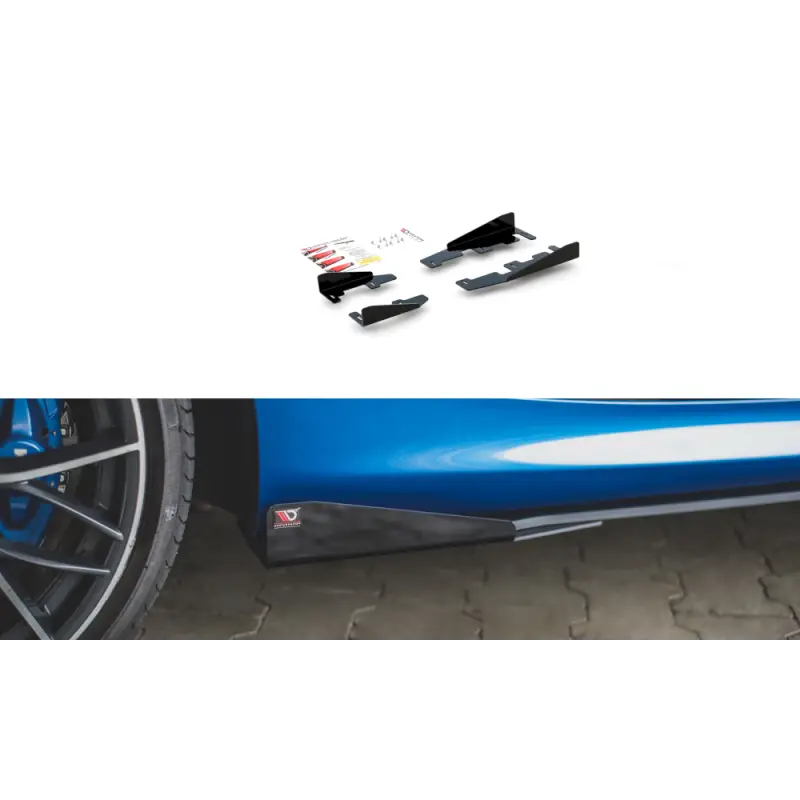 SIDE FLAPS POUR BMW SERIE 1 F20 F21 (11-15) PACK M - MAXTON DESIGN Livraison Express