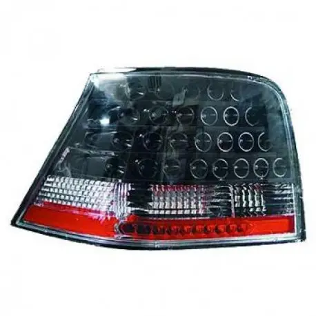 Retour Gratuit SET 2 FEUX ARRIERES DESIGN NOIR À LED VW GOLF 4 - IV (97-03) - MOD2