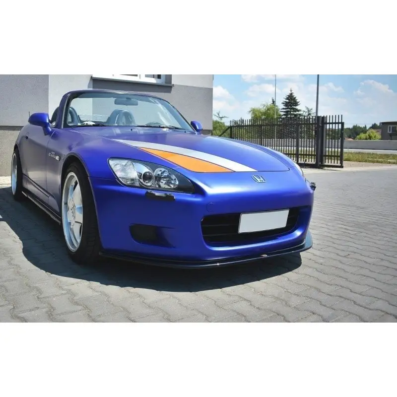 Acheter Direct LAME DU PARE-CHOCS AVANT V.1 HONDA S2000 - MAXTON DESIGN - FINITION NOIR BRILLANT