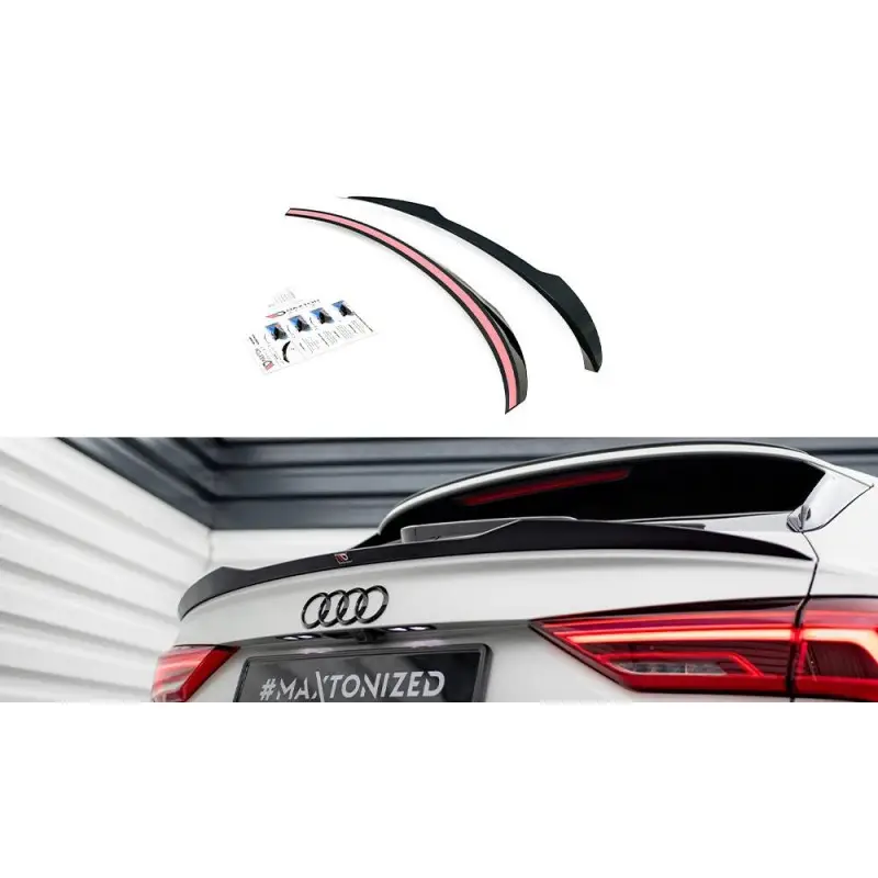 Vente Flash SPOILER CAP AUDI RSQ3 - Q3 SPORTBACK F3 - MAXTON DESIGN - FINITION NOIR BRILLANT