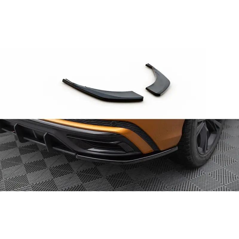 Super Prix LAME DU PARE-CHOCS ARRIERE AUDI Q8 S-LINE - MAXTON DESIGN - FINITION NOIR BRILLANT