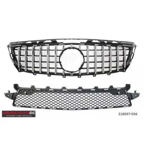 CALANDRE LOOK GT-R PANAMERICANAMERCEDES W218 CLS 2011-2014- CHROME Produit De Marque