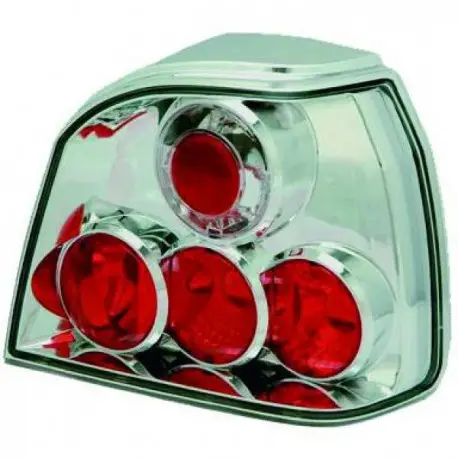 SET 2 FEUX ARRIERES DESIGN CHROME VW GOLF 3 - III (91-97) Must-Have