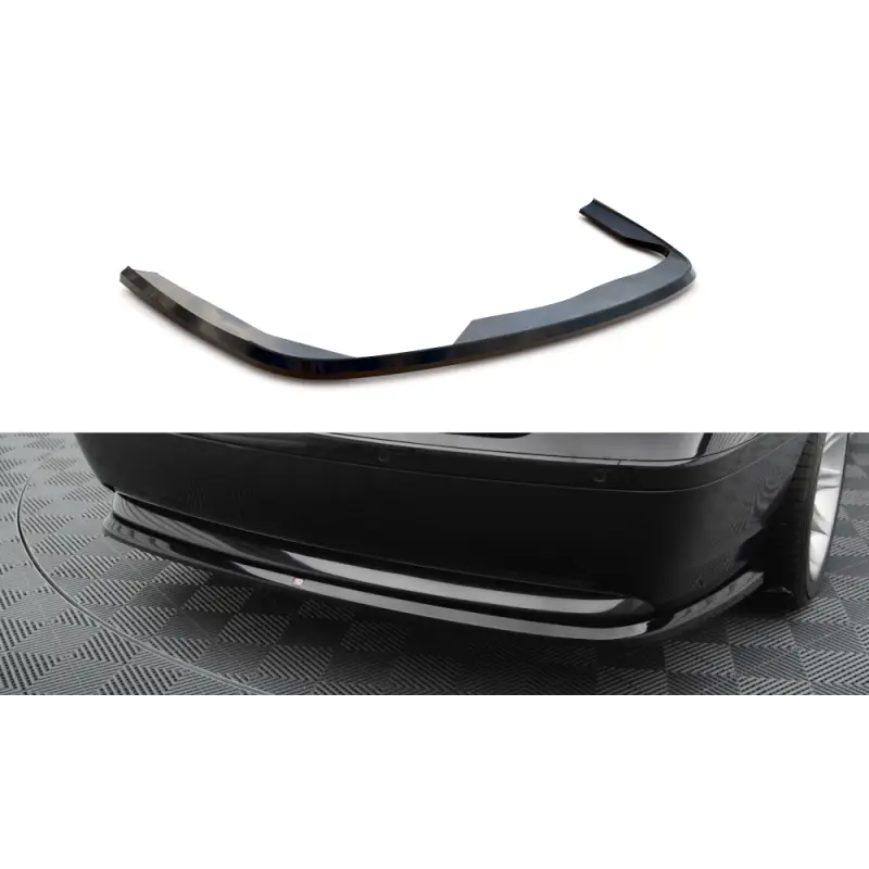 CENTRAL ARRIERE SPLITTER BMW 7 E65 - MAXTONDESIGN - FINITION: NOIR BRILLANT Seulement Aujourd’hui