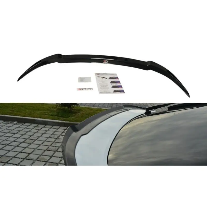 SPOILER CAP HONDA CIVIC MK9 FACELIFT - MAXTON DESIGN - FINITION NOIR BRILLANT Promotion Saisonnière