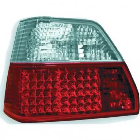 SET 2 FEUX ARRIERES ROUGE - BLANC À LED VW GOLF 2 (83-91) Dernière Chance