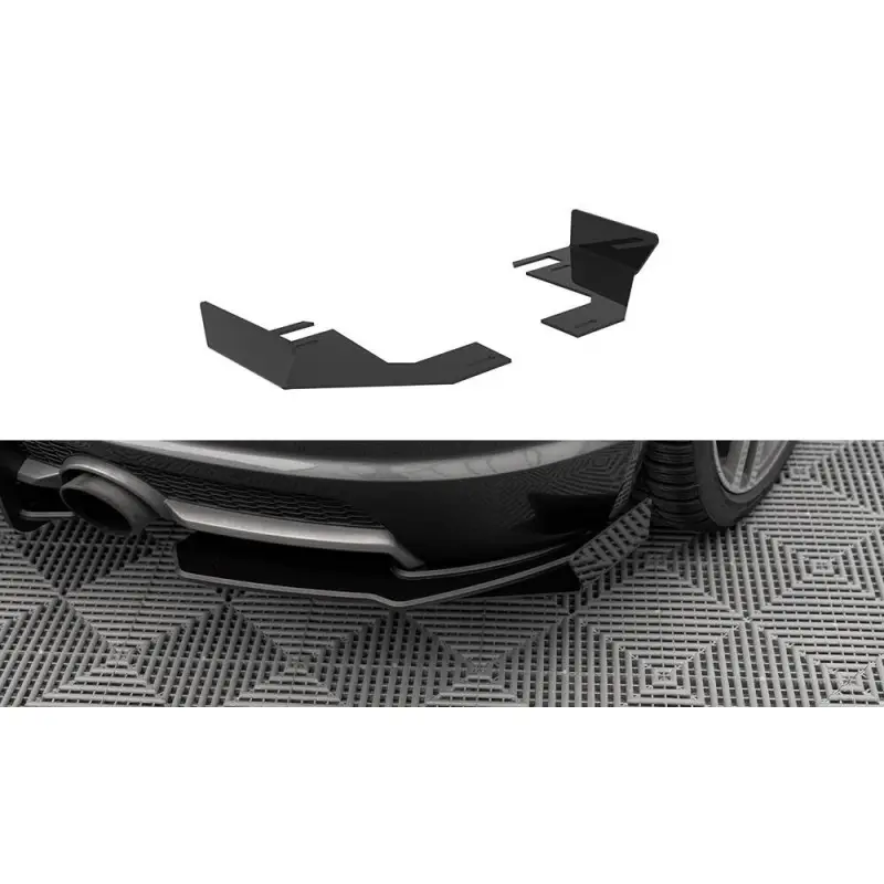 REAR SIDE FLAPS AUDI TT S-LINE 8S - MAXTONDESIGN - FINITION: NOIR BRILLANT Achetez Aujourd’hui