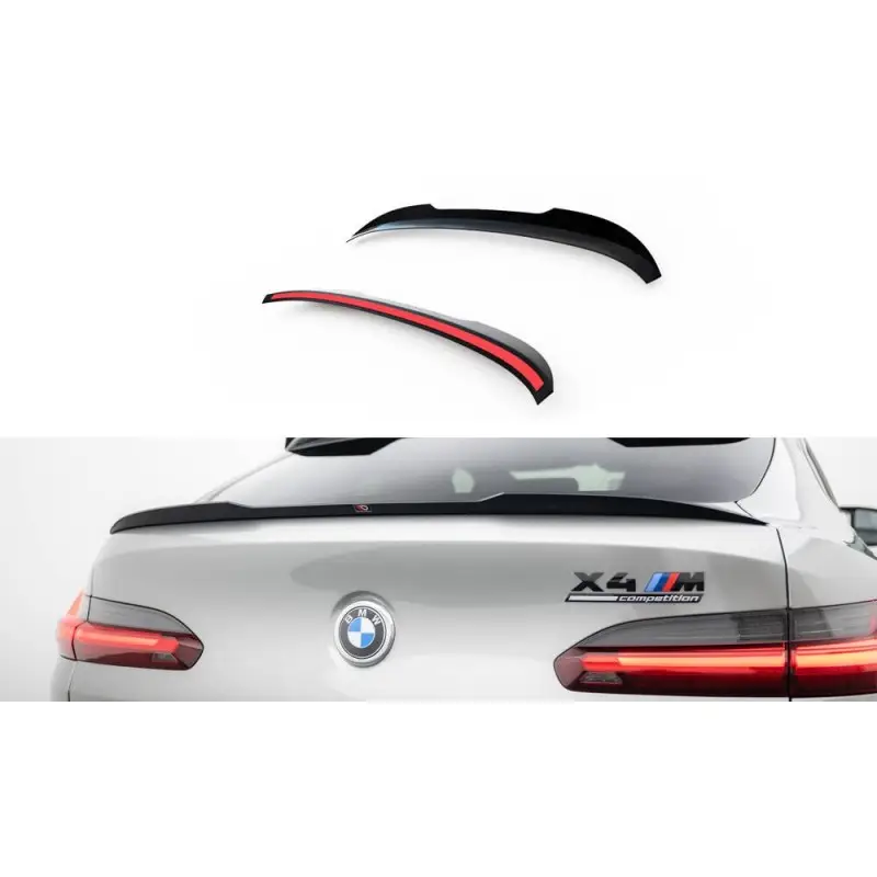 Jusqu’à Épuisement Des Stocks BECQUET EXTENSION BMW X4 M-PACK G02 - MAXTON DESIGN - FINITION NOIR BRILLANT