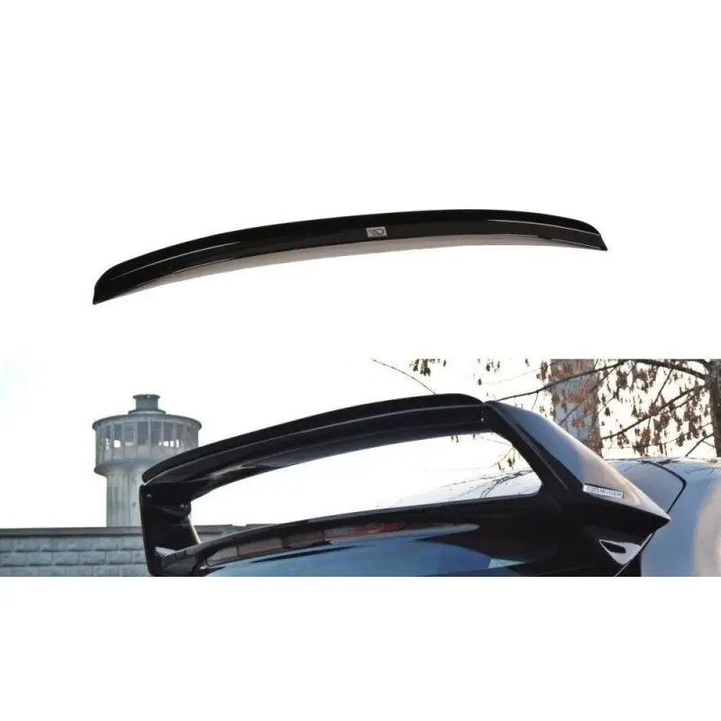 SPOILER CAP HONDA CIVIC 8 TYPE R - MUGEN SPOILER - MAXTON DESIGN - FINITION NOIR BRILLANT Réduction