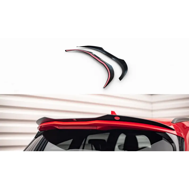 Usine Directe SPOILER CAP V.2 FORD FOCUS ESTATE ST-LINE MK4 - MAXTONDESIGN - FINITION: NOIR BRILLANT